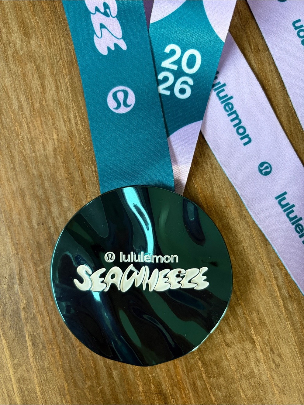 lululemon athletica 2026 Seawheeze Finishers Medal